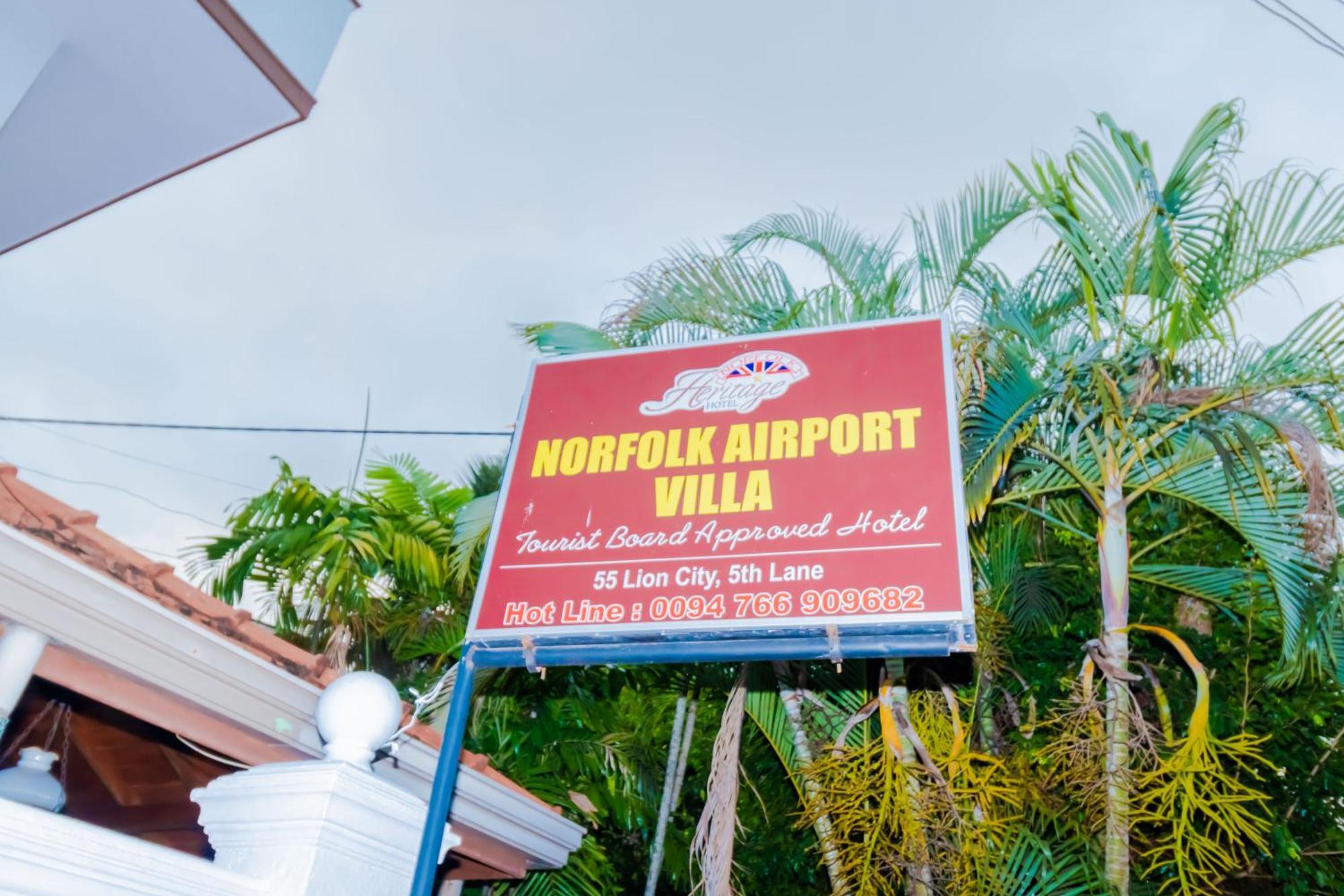 The Norfolk Heritage Airport Villa Katunayaka Exterior foto